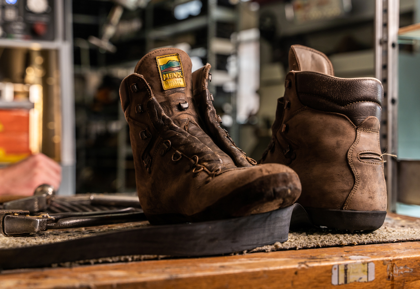 Meindl schoenen zonder veters